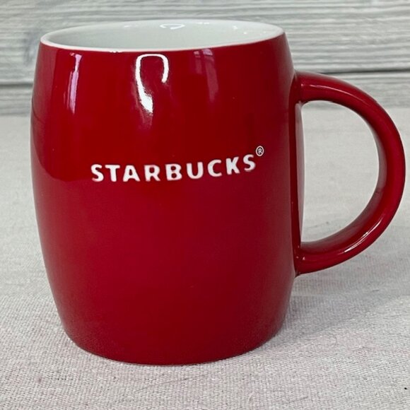 Starbucks SET 3 Holiday Christmas Candy Cane Stripe Mini Espresso Red Etched Mug - Picture 4 of 8